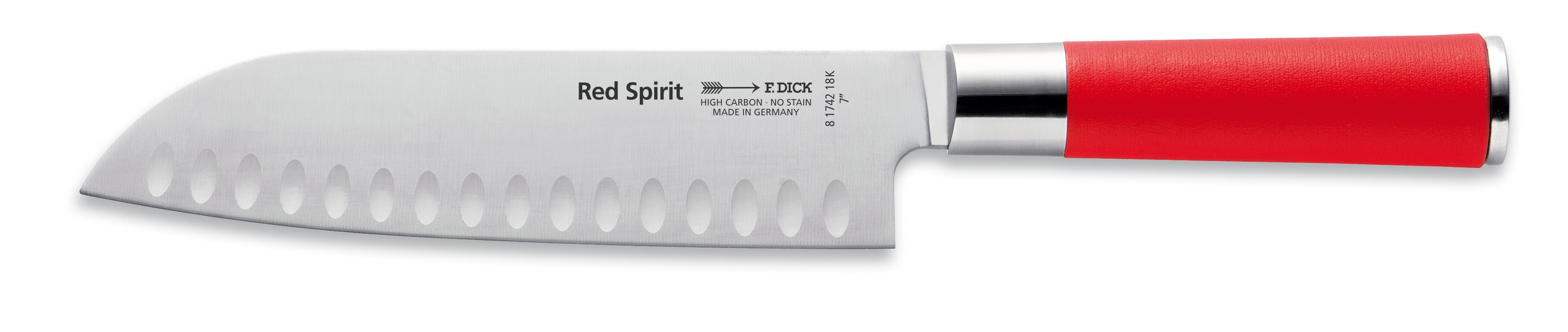 Santoku KS 18cm RED S. RED SPIRIT