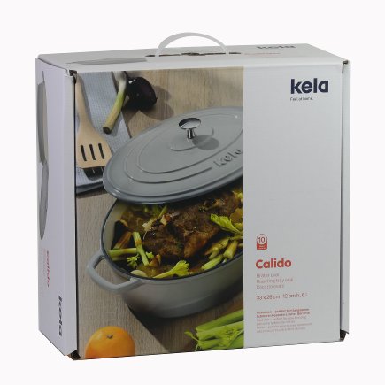 Bräter rund Calido Gusseisen 21cm Ø,