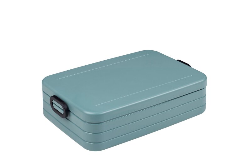 bento lunchbox take a break large - nordic green