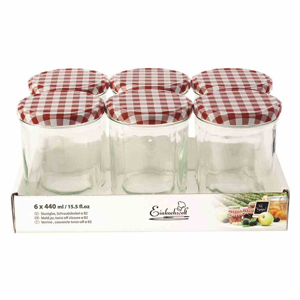 Sturzglas TO82 6 x 440ml