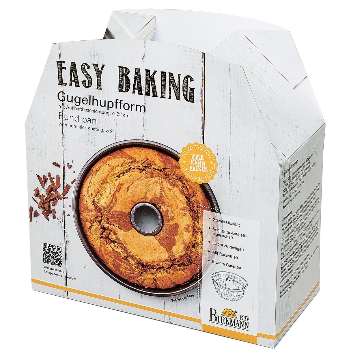 Gugelhupfform D22cm EASY BAKING