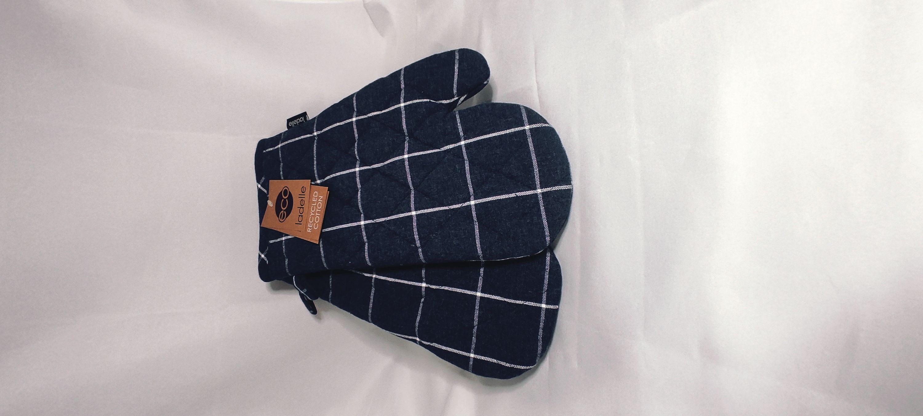 Handschuhe | 2-er Pack | Eco check | Marineblau