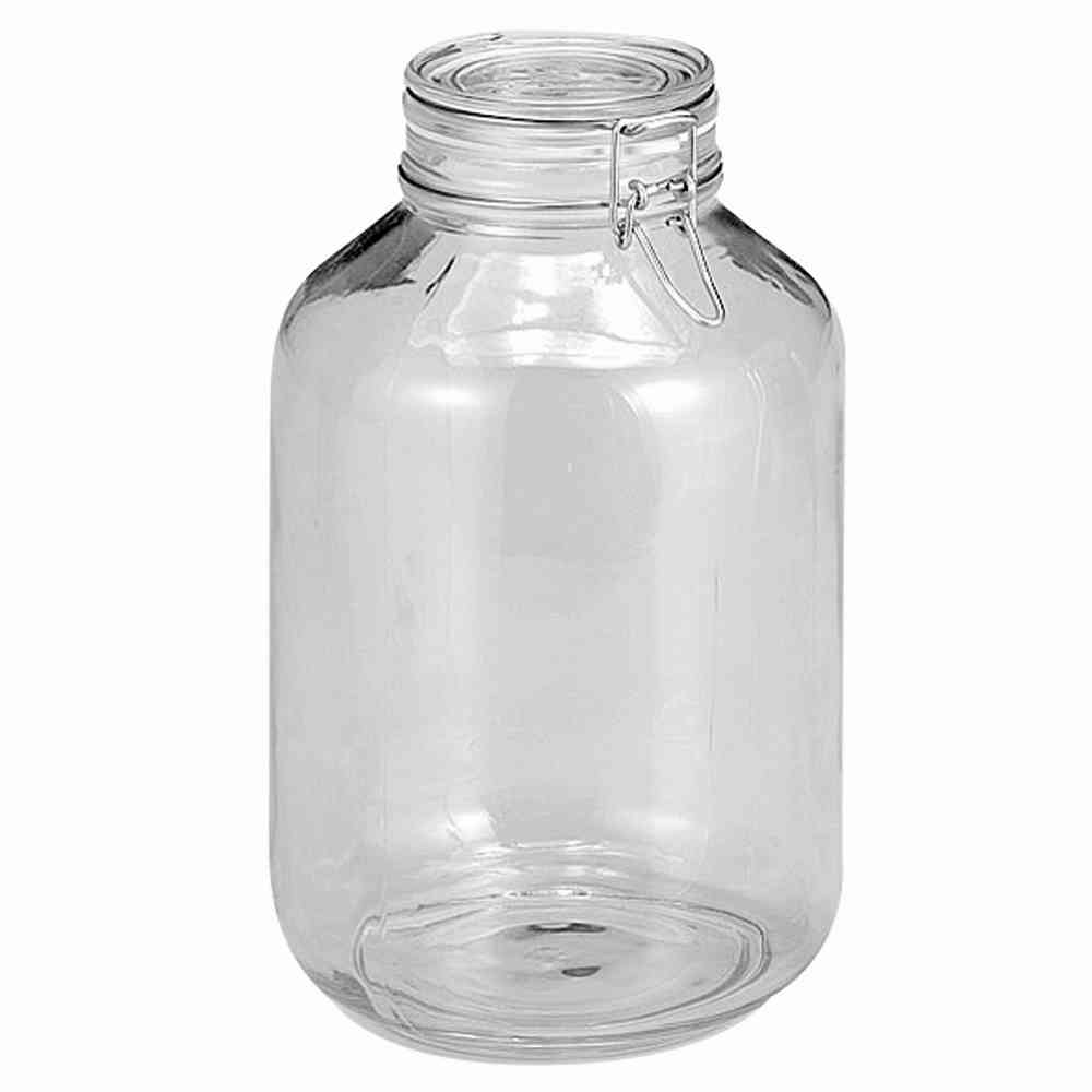 Bügelverschlussglas/Gurkenglas 5L "Fido"