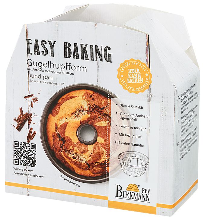 Gugelhupfform D16cm EASY BAKING
